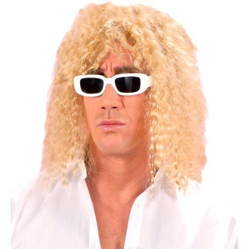 Perruque blonde frisée Michel Polnareff