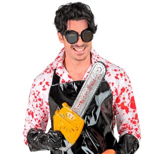 Fausse tronçonneuse tachée de sang pour un déguisement Halloween 2