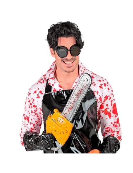 Fausse tronçonneuse tachée de sang pour un déguisement Halloween