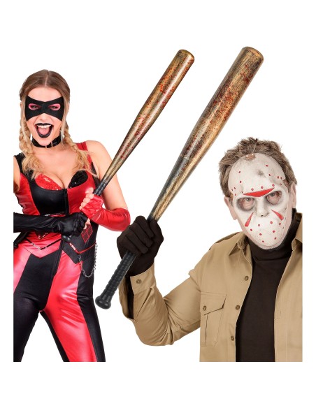 Batte de baseball tachée de sang arme pour adulte à Halloween