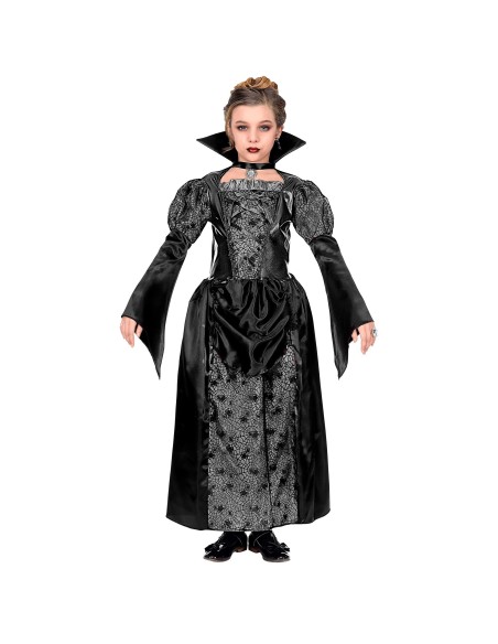 Déguisement de vampiresse royale pour jeune fille costume Halloween