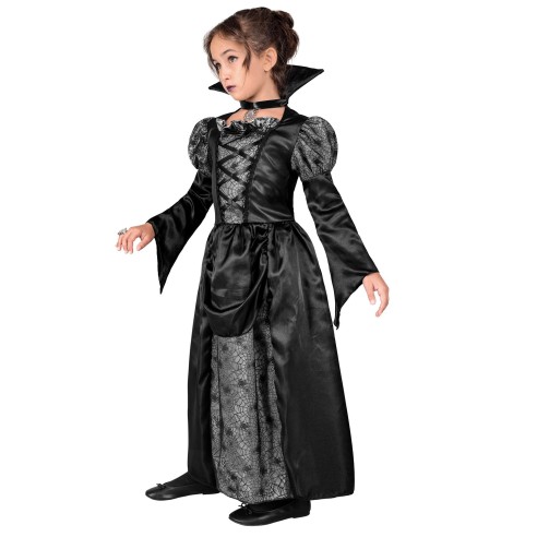 Déguisement de vampiresse royale pour jeune fille costume Halloween