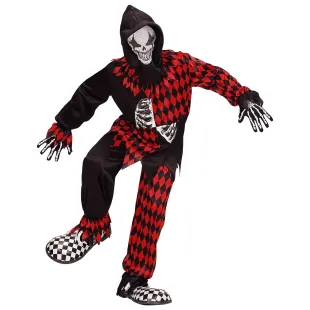 Déguisement de méchant joker pour enfant à Halloween chez Festimania
