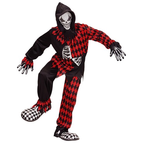 Déguisement de méchant joker pour enfant à Halloween chez Festimania
