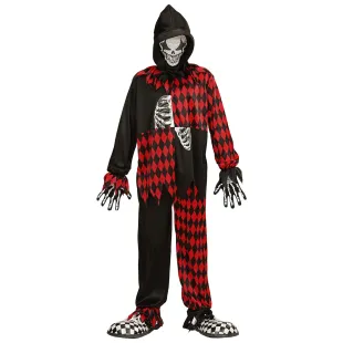 Déguisement de méchant joker pour enfant à Halloween chez Festimania 2