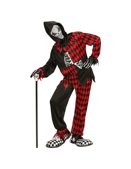 Déguisement de méchant joker pour enfant à Halloween chez Festimania