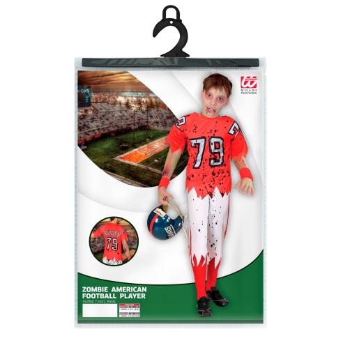 Déguisement footballeur américain zombie pour enfant chez Festimania