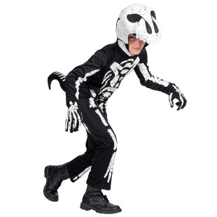 Déguisement de dinosaure t-rex squelette pour enfant chez Festimania