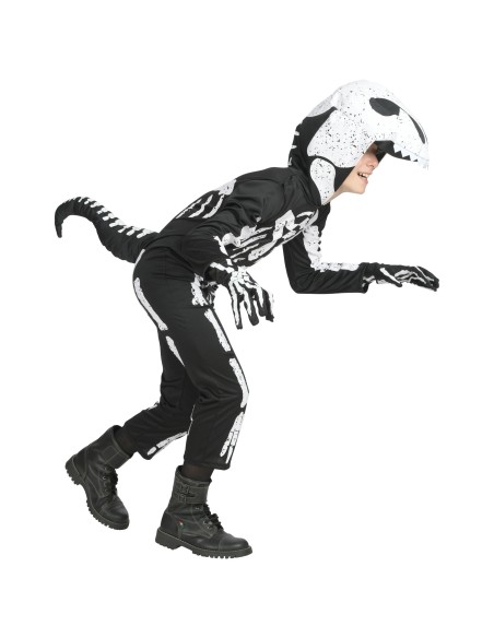 Déguisement de dinosaure t-rex squelette pour enfant chez Festimania