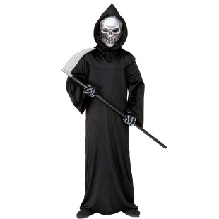Costume de faucheuse de la mort pour garçon et fêter Halloween