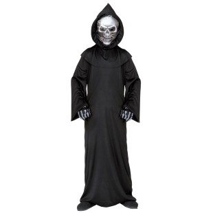Costume de faucheuse de la mort pour garçon et fêter Halloween 2