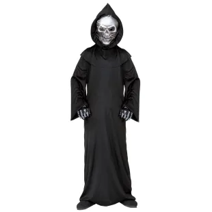 Costume de faucheuse de la mort pour garçon et fêter Halloween 2