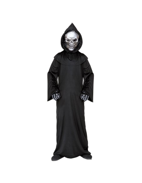 Costume de faucheuse de la mort pour garçon et fêter Halloween