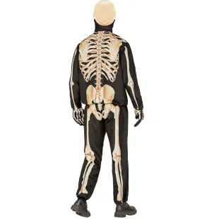 Déguisement combinaison de squelette pour garçon et fille à Halloween 2