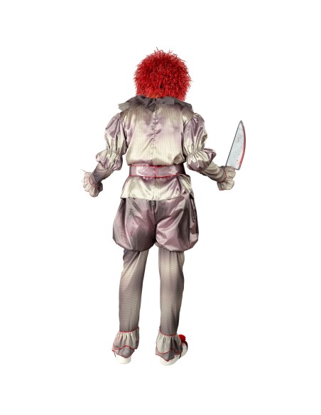Déguisement clown tueur sanglant pour homme costume de cirque