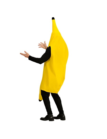 Déguisement combinaison de banane jaune pour homme ou femme
