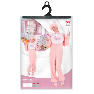 Déguisement de bébé rose adulte pour enterrement de vie de jeune fille 2