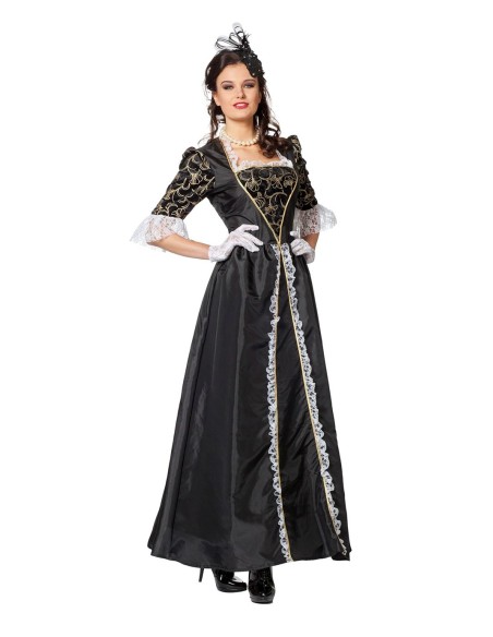 Location costume Marquise tafta noire