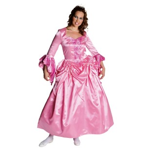 Location costume Marquise satin rose