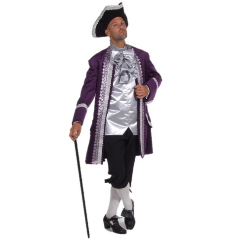 Location costume Marquis violet/argent