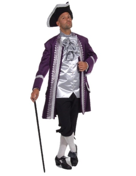Location costume Marquis violet/argent