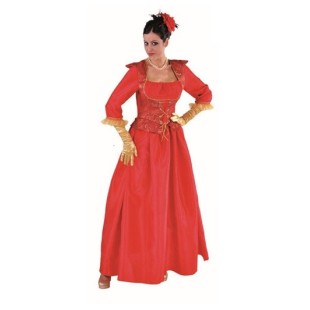 Location costume Marquise rouge