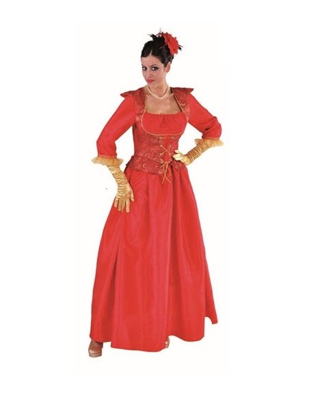 Location costume Marquise rouge