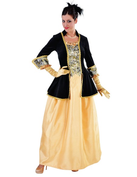 Location costume Marquise velours noir