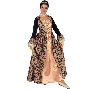 Location costume Marquise noire et crême