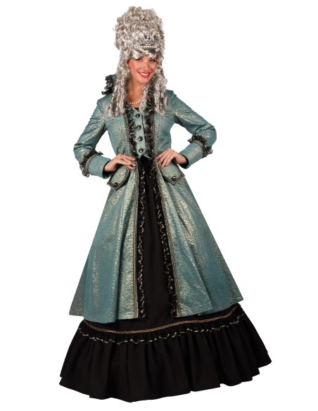 Location costume Marquise Versailles bleue