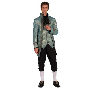 Location costume Marquis Versailles bleue