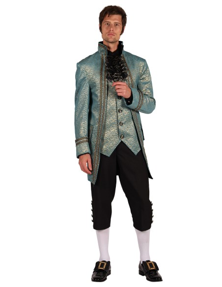 Location costume Marquis Versailles bleue