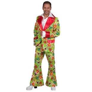 Location costume disco coeur homme