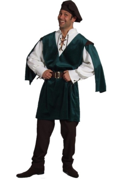 Location costume Médiéval vert