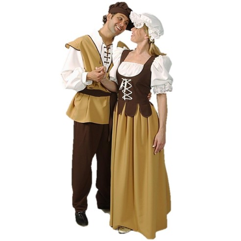 Location costume Médiévale moutarde