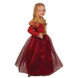 Déguisement enfant - Costume Princesse  Bordeaux