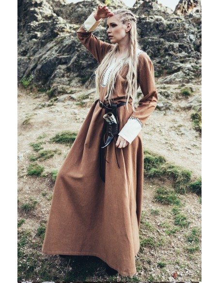 Location costume médiévale Freya sable