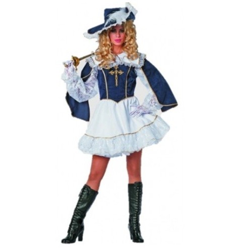 Location costume Mousquetaire courte femme