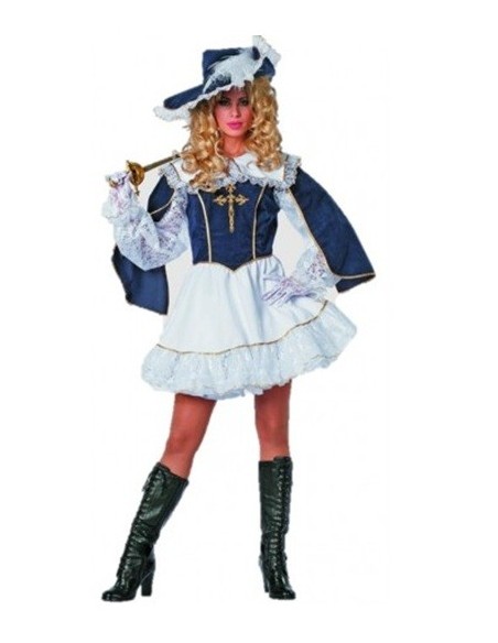 Location costume Mousquetaire courte femme