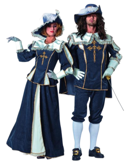 Location costume Mousquetaire H/F