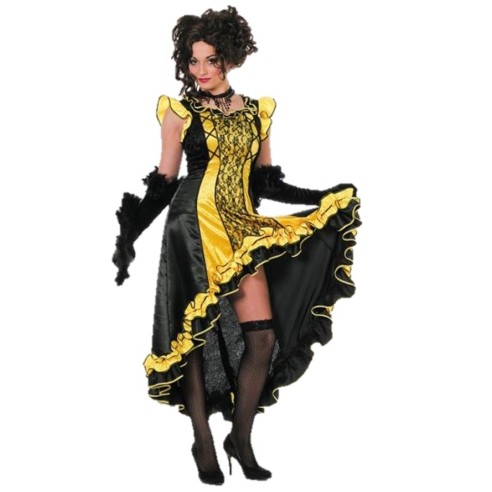 Location costume Cancan jaune