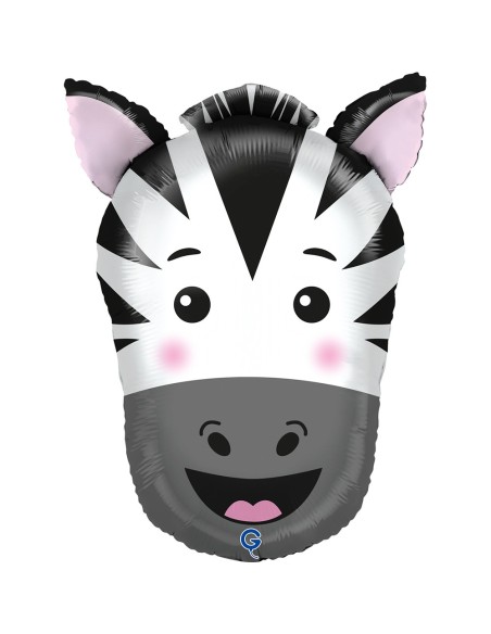 Ballon en forme de tête de singe gonflage à l'hélium pour enfant