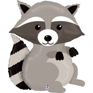 Ballon en forme renard aluminium pour enfant gonflage à l'hélium