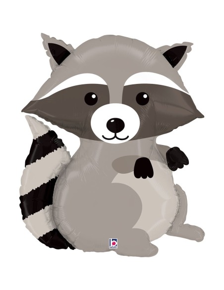 Ballon en forme renard aluminium pour enfant gonflage à l'hélium