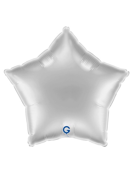 Ballon étoile argent