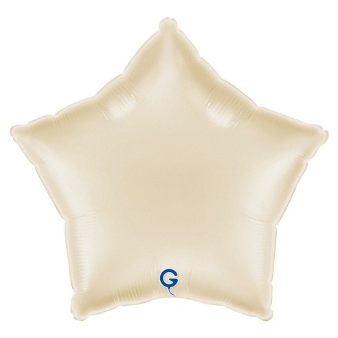 Ballon étoile crème