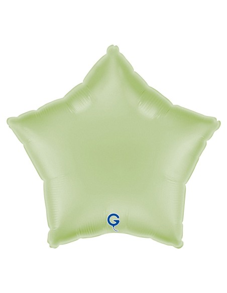 Ballon étoile vert olive