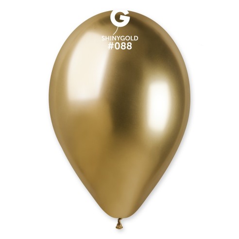 Lot de 25 ballons couleur shiny latex brillants pour décoration de salle