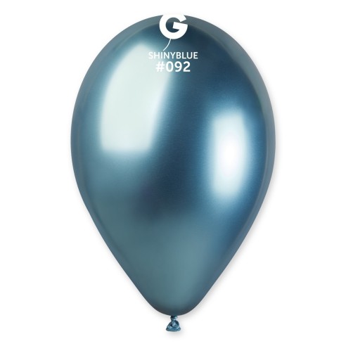 Lot de 50 ballons couleur shiny latex brillants pour décoration de salle