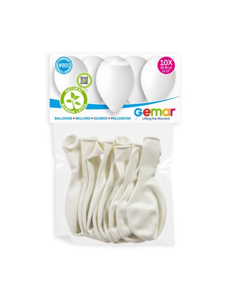 Lot de 10 ballons couleur pastel latex pour décoration anniversaire